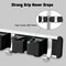 Mop and Broom Holder Wall Mount – Heavy Duty Tool Rack Organizer for Garage, Laundry Room, Kitchen, Closet (Space-Saving Storage)